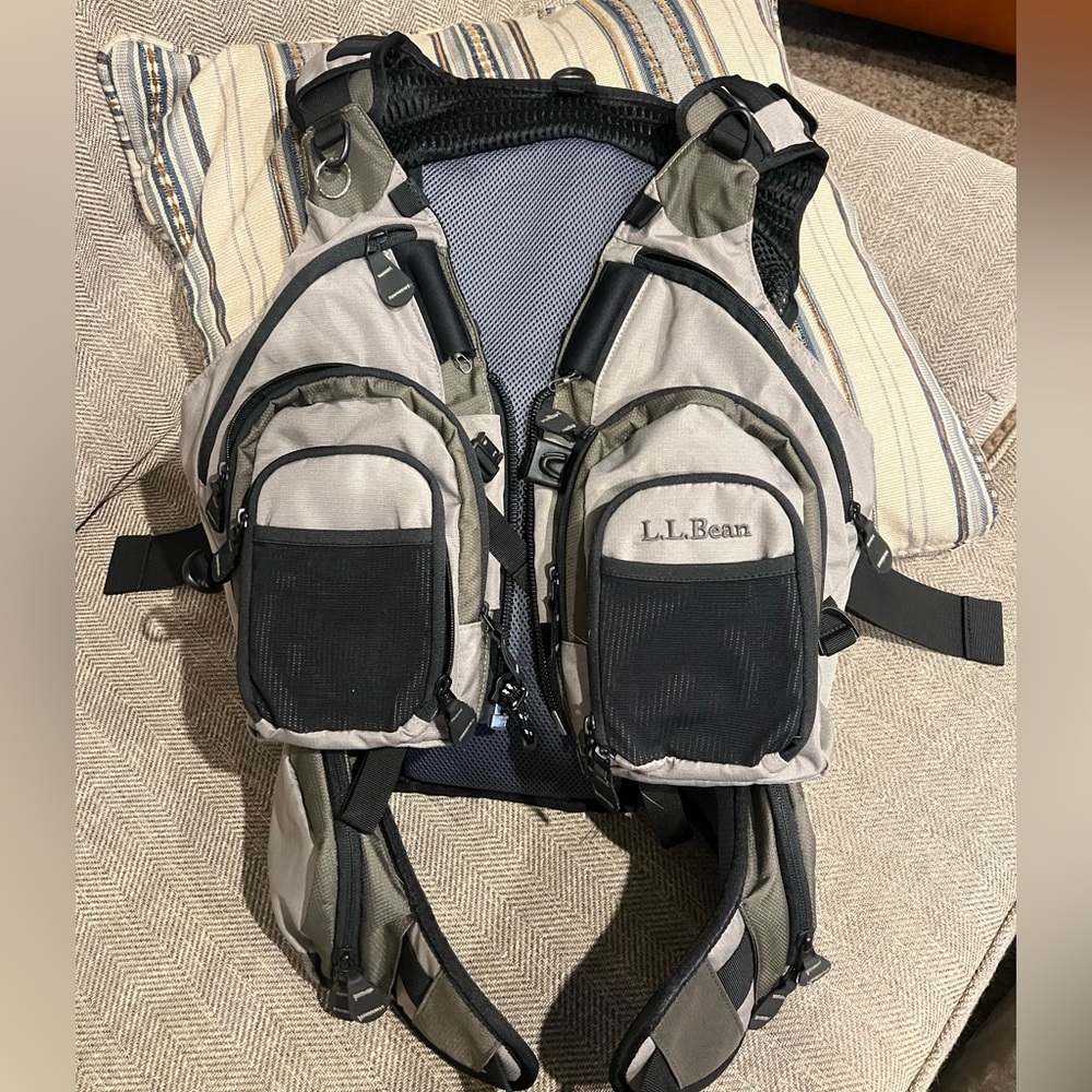 lol bean fishing vest